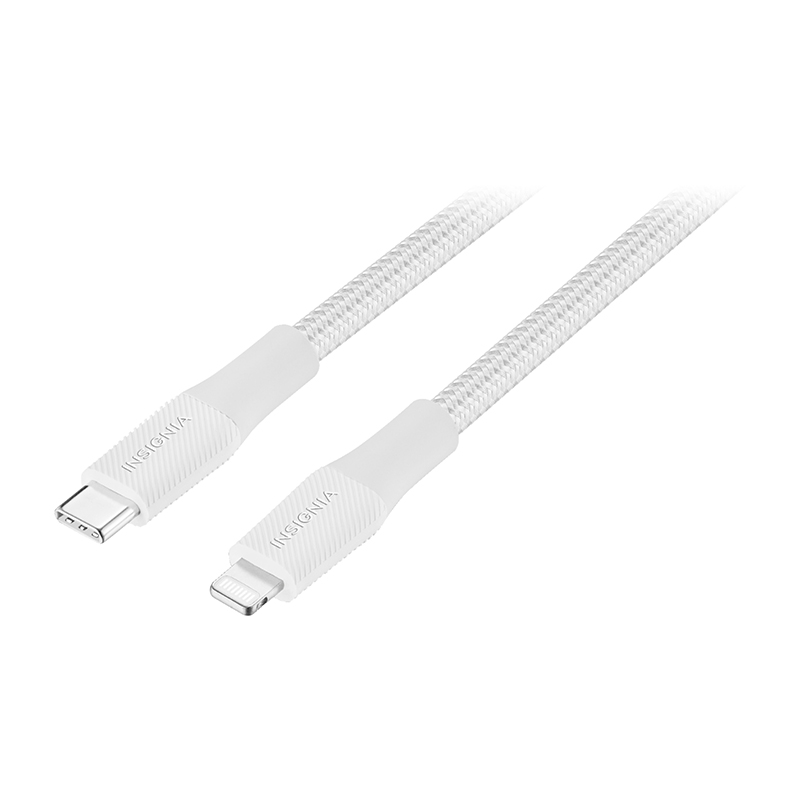 Insignia-Braided-Lightning-Cable-(Lightning-to-USB-C-Cable)