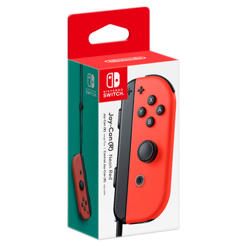 Nintendo Switch Right Joy-Con Controller – Neon Red – TM Gadgets